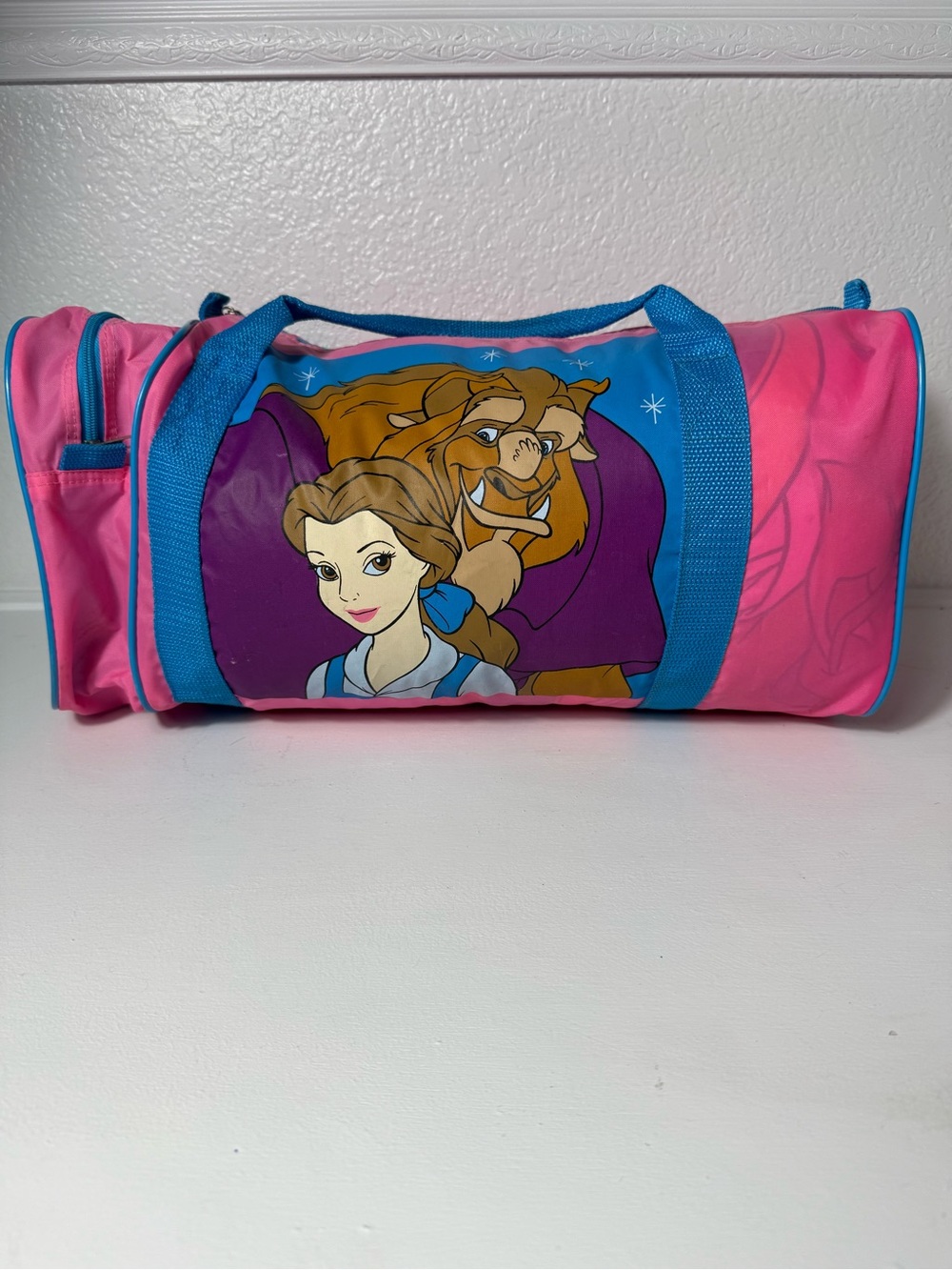 Disney Beauty and the Beast Kids Sleeping Bag with Travel Bag